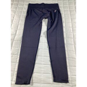Gymshark Sport Seamless Womens Leggings size L Body Fit Blue NWOT Yoga workout